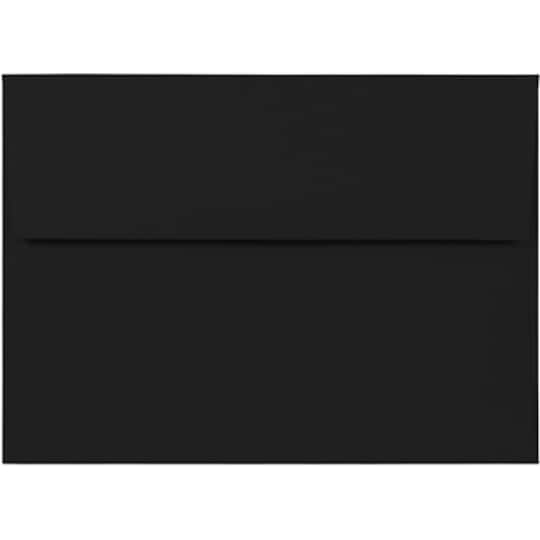 JAM Paper A7 Smooth Black Invitation Envelopes, 50ct.